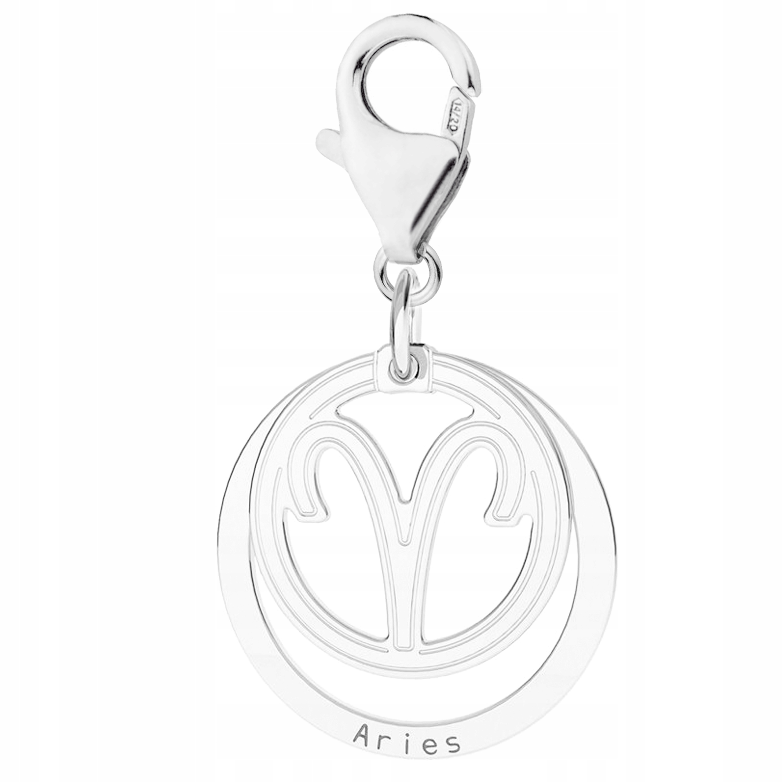 Stříbrný přívěsek se znamením zvěrokruhu Aries Znamení zvěrokruhu Beran Stříbro 925