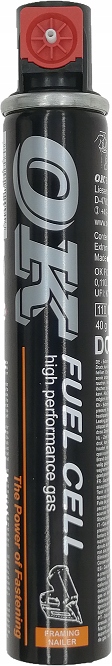 

Gaz Do Gwoździarki "ok" 80ml (40g)