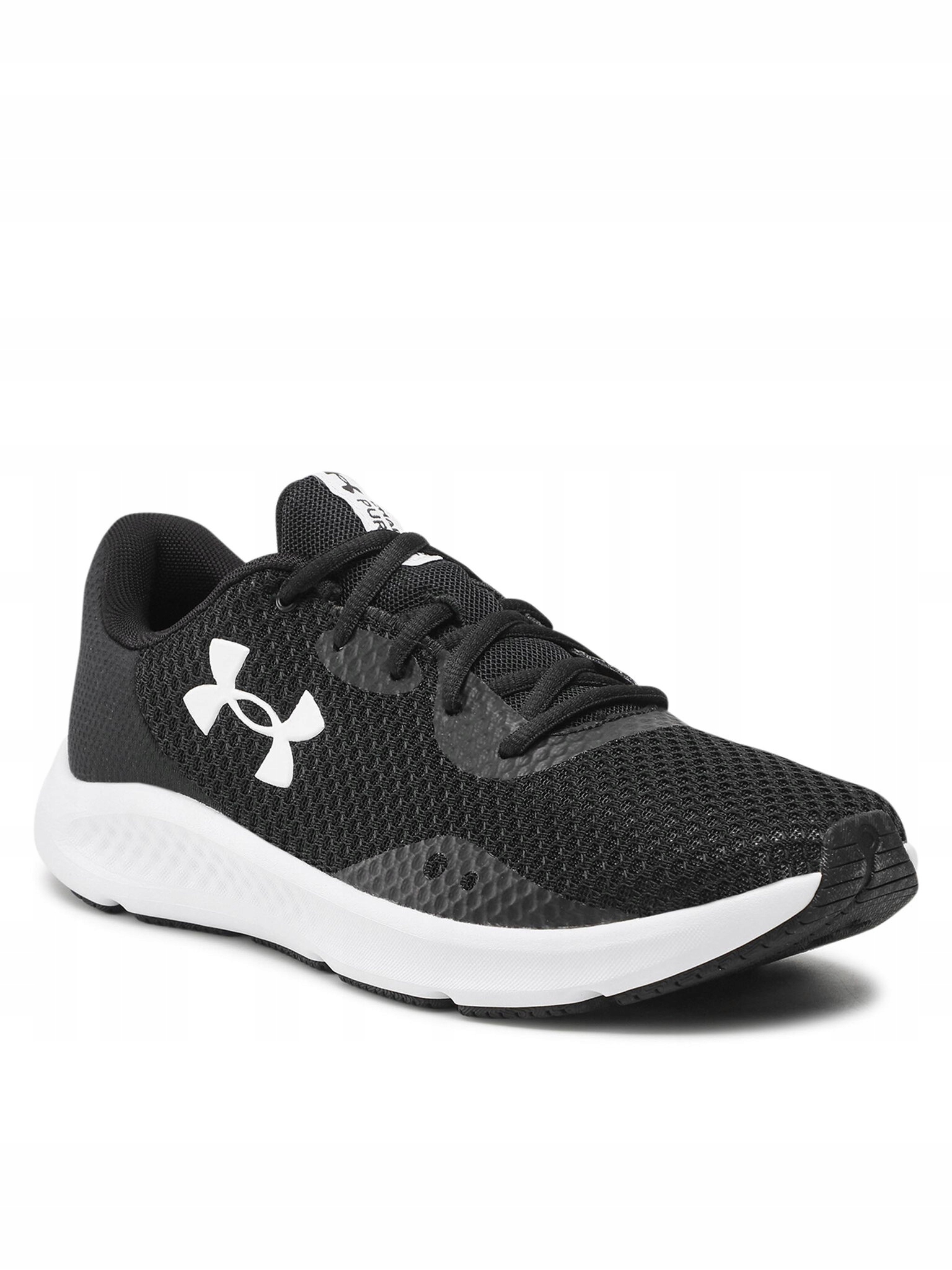 Under Armour Buty Ua Bgs Charged Pursuit 3 3024878-001 Blk/Blk