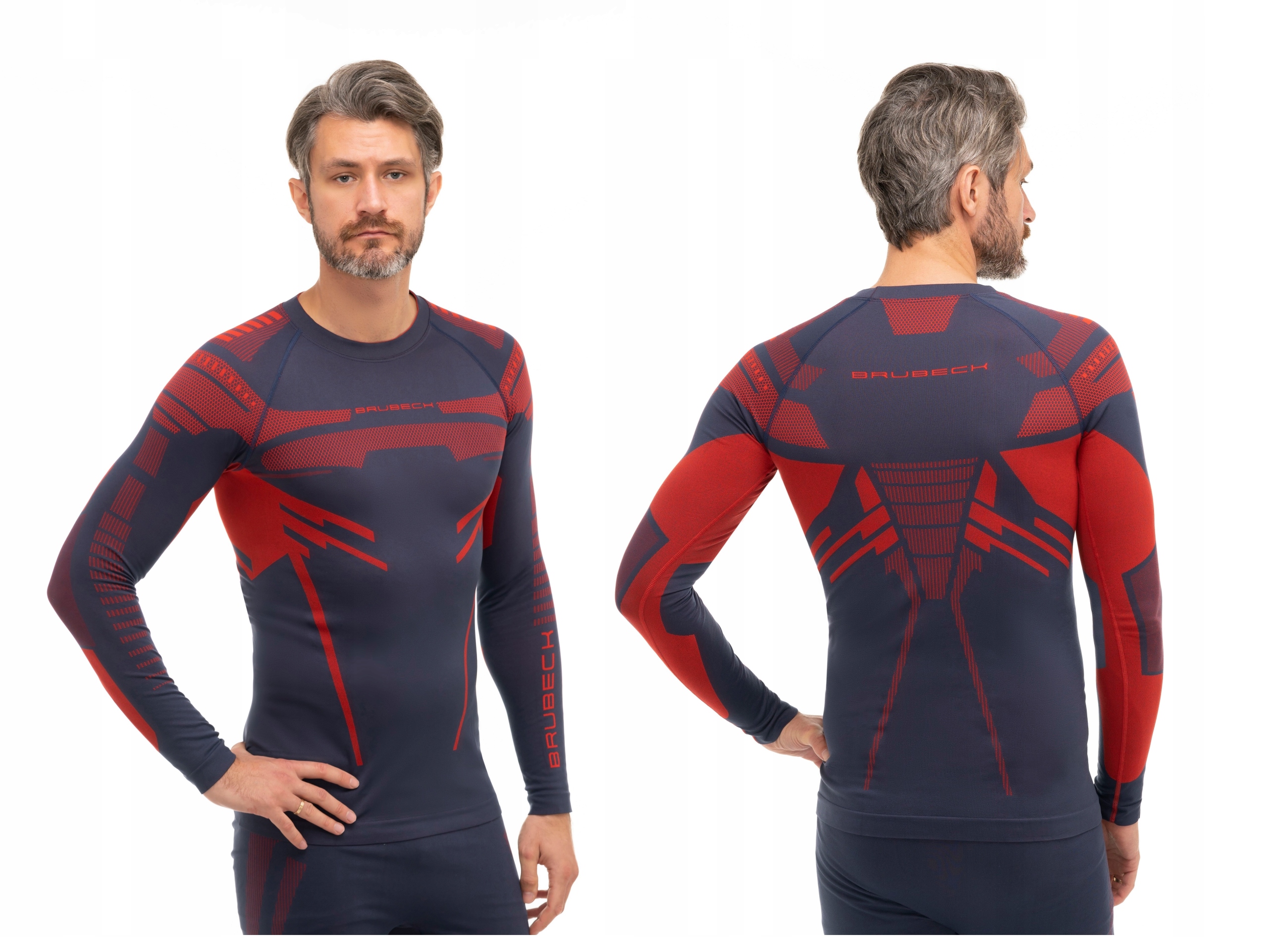 

Brubeck Dry LS1570M Męska Bluza Termoaktywna -XL