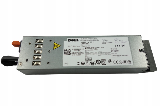 Nový napájací zdroj Dell PowerEdge 717W A717P-00 RCXD0