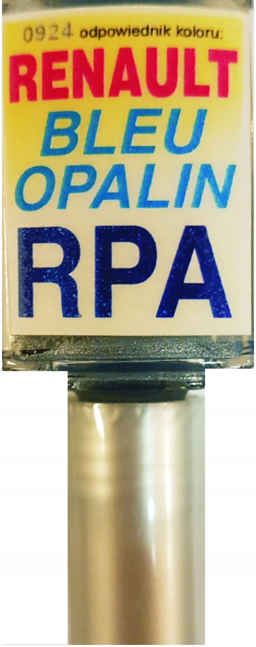 RENAULT DACIA RPA BLEU OPALIN LAKIER SAMOCHODOWY ZAPRAWKA DO RYS 10 ML ARA