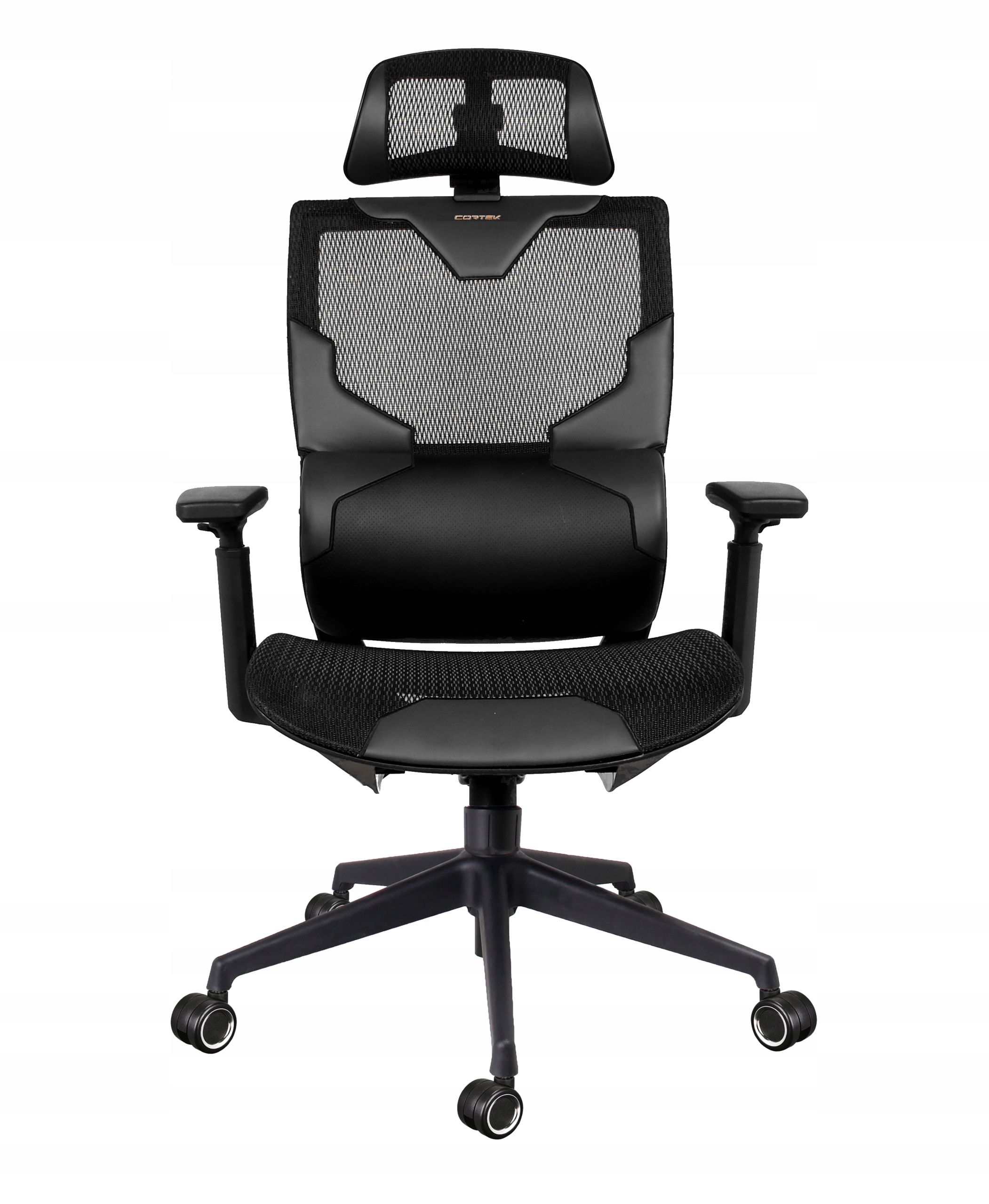 Prodyšné Otočné Křeslo Pro Hráče Cortek, Černá Kancelářská Židle