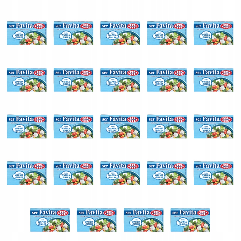 Mlekovita ser Favita 18% tł. 270g (24szt.) X24