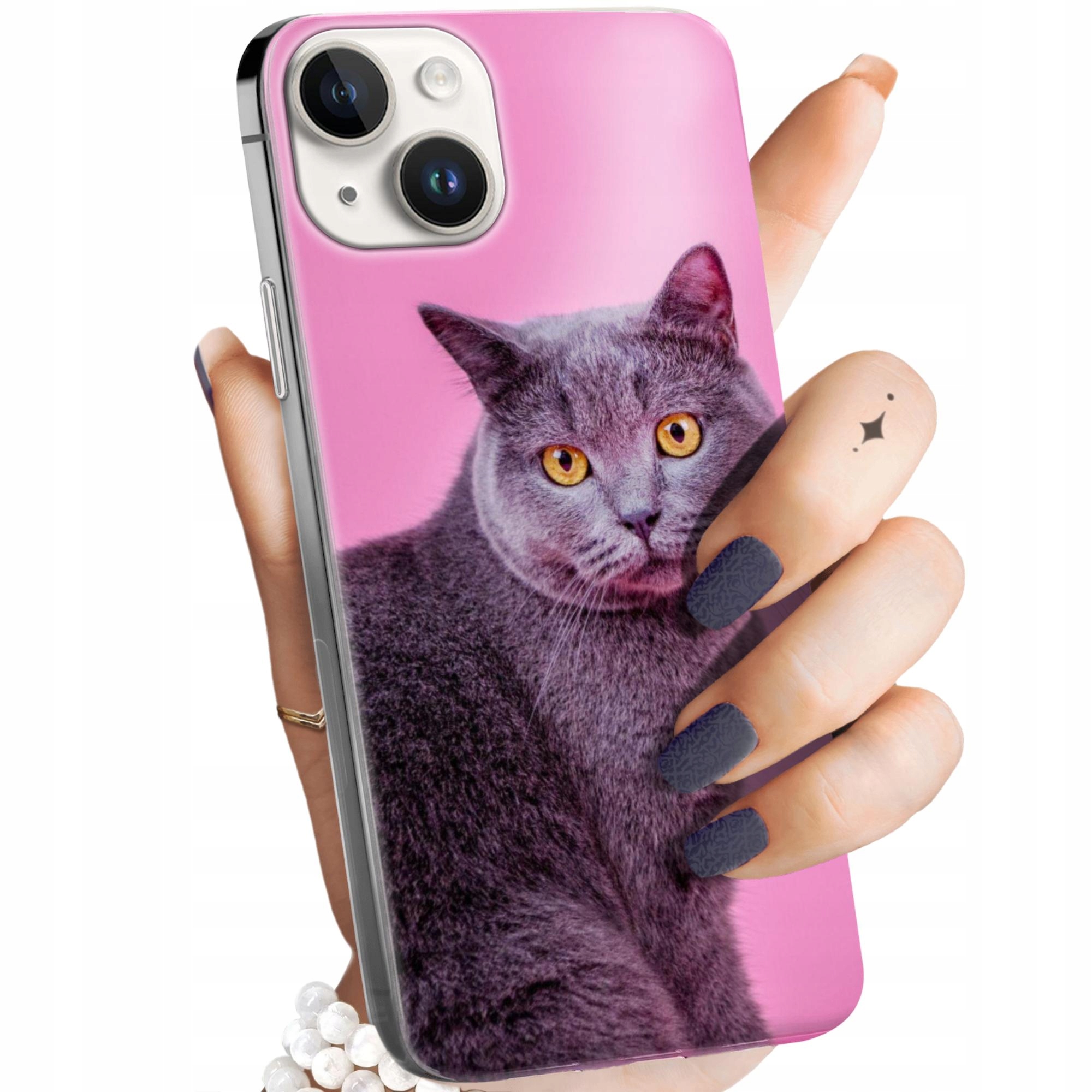 Etui Do Iphone 14 Plus Koty Kotki Kociaki Obudowa Pokrowiec Case