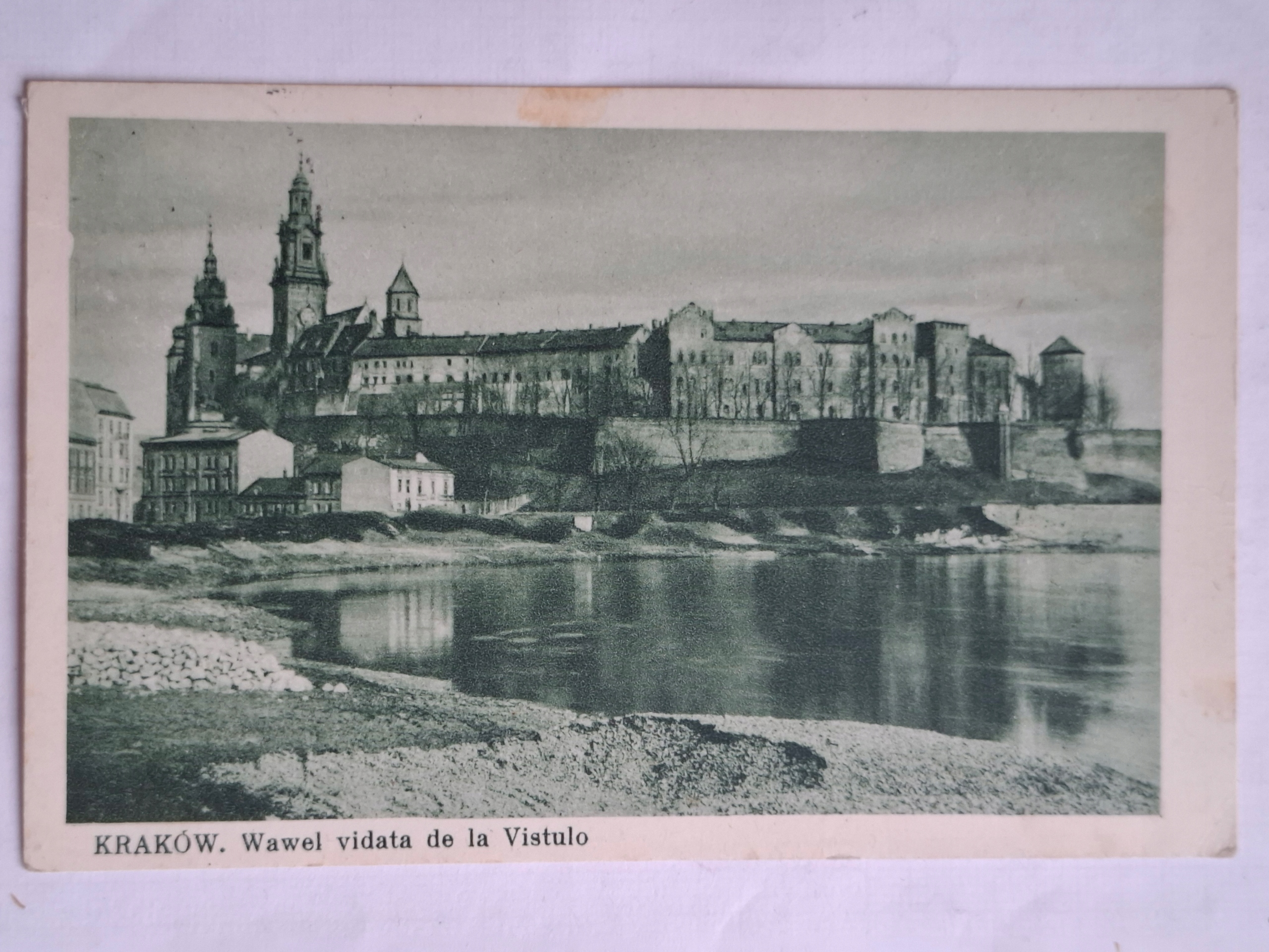 Pocztówka Kraków Wawel 1939