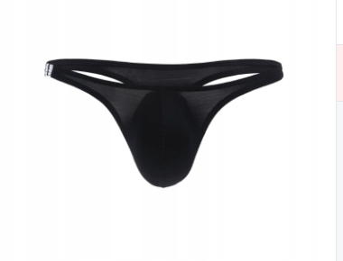 Stringi męskie czarne L