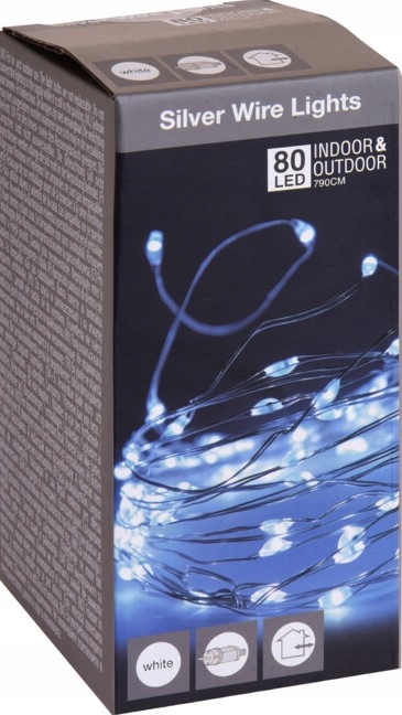 

Lampki Choinkowe Mikro Led Drucik 790CM 80 Led 644