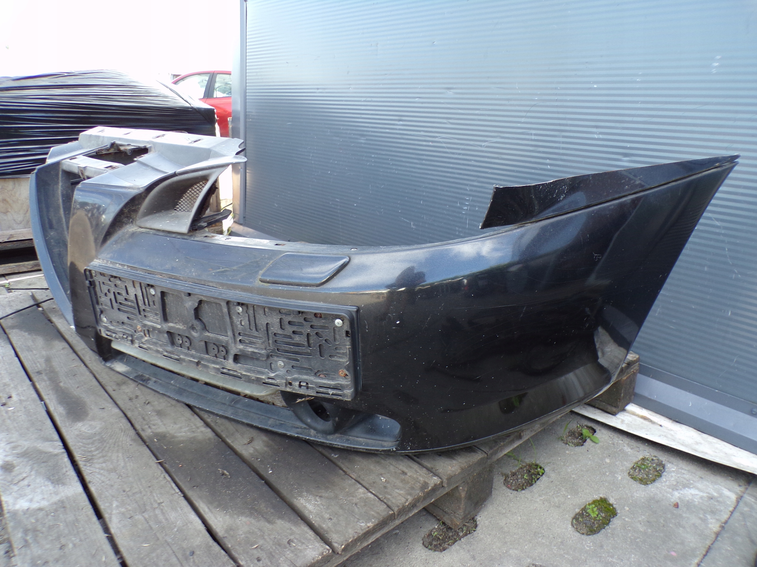 front bumper front ALFA ROMEO 166 LIFT SPRZYSKIWACZE colour BLACK 632