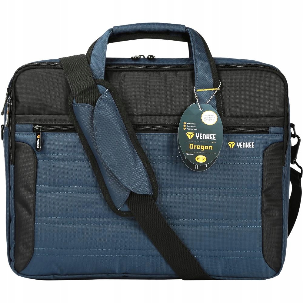 Torba na laptopa Yenkee Ybn 1531 Oregon do 15,6" wytrzymała nylon kieszenie