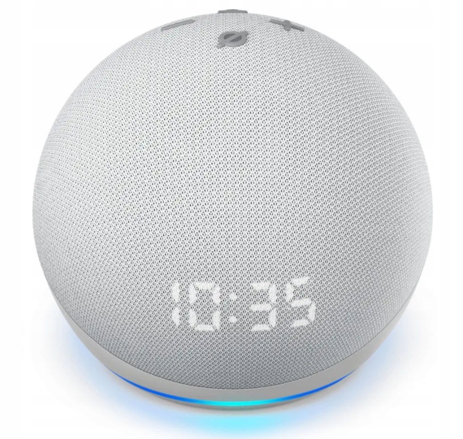 

Amazon Echo Dot 4 gen. White, Zegarek