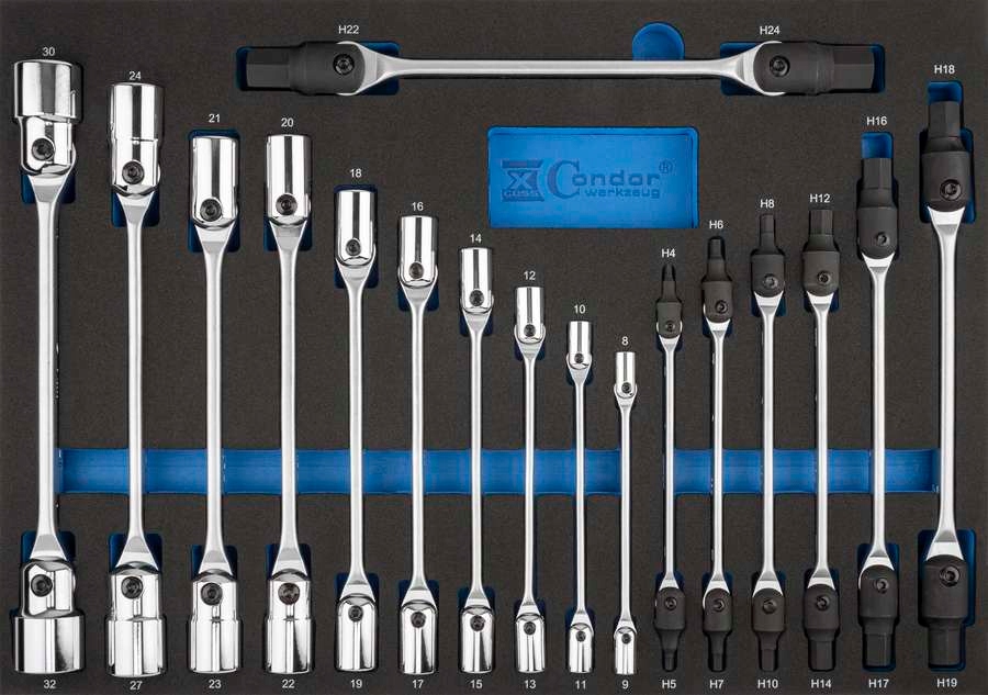 Wkład wózka klucze przegubowe trzpieniowe nasadowe