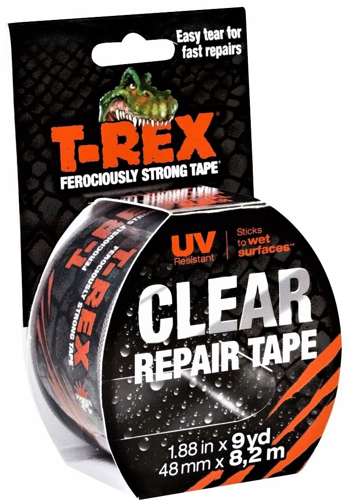 

T-rex Przezroczysta Duct taśma naprawcza do meble