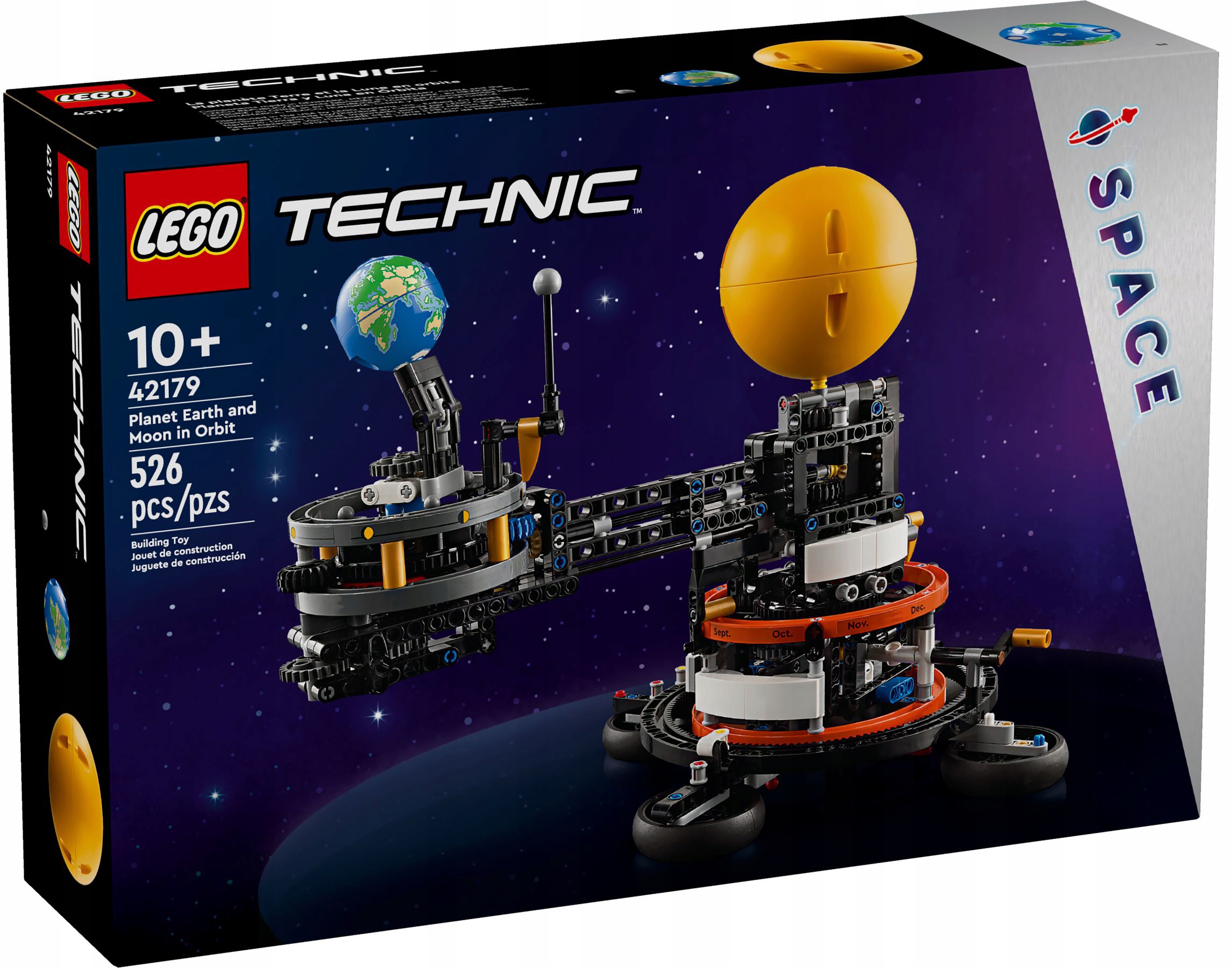 Lego Technic Planeta Země A Měsíc Na Oběžné Dráze, Sada Kostek 42179