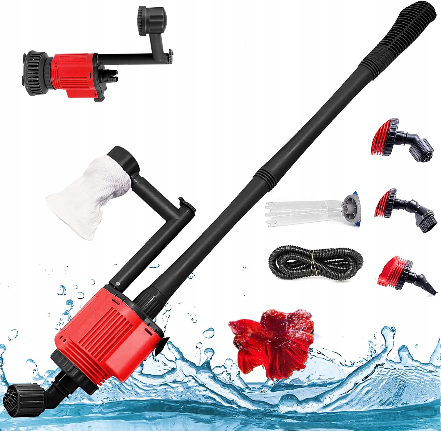 Levně Automatický Elektrický Vysavač Do Akvária Na Čištění Písku A Štěrku