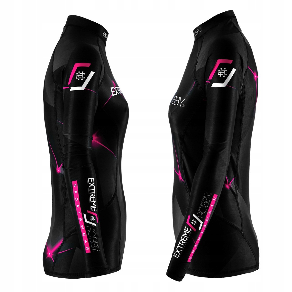 Rashguard MMA damski z długim rękawem MT SPORT L EXTREME HOBBY Kod producenta 1542-20607-L-RÓŻOWY