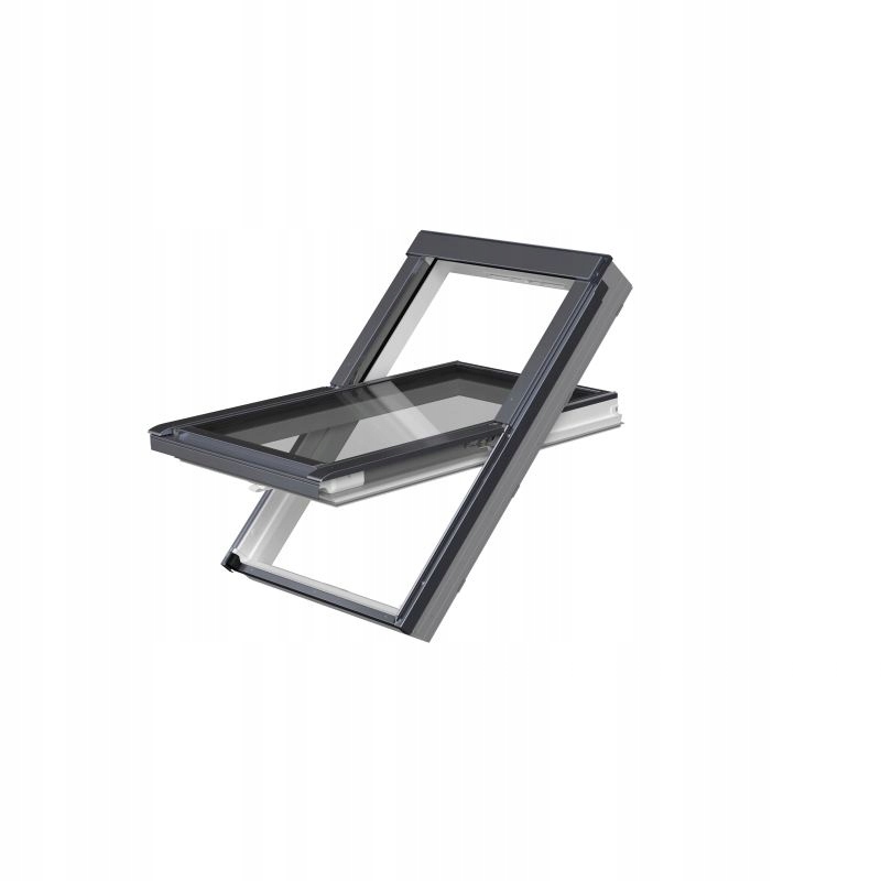 Okno Dachowe Fakro Ptp-v U41 Abmx 78x118 Ral 7016 #GreenView plastikowe