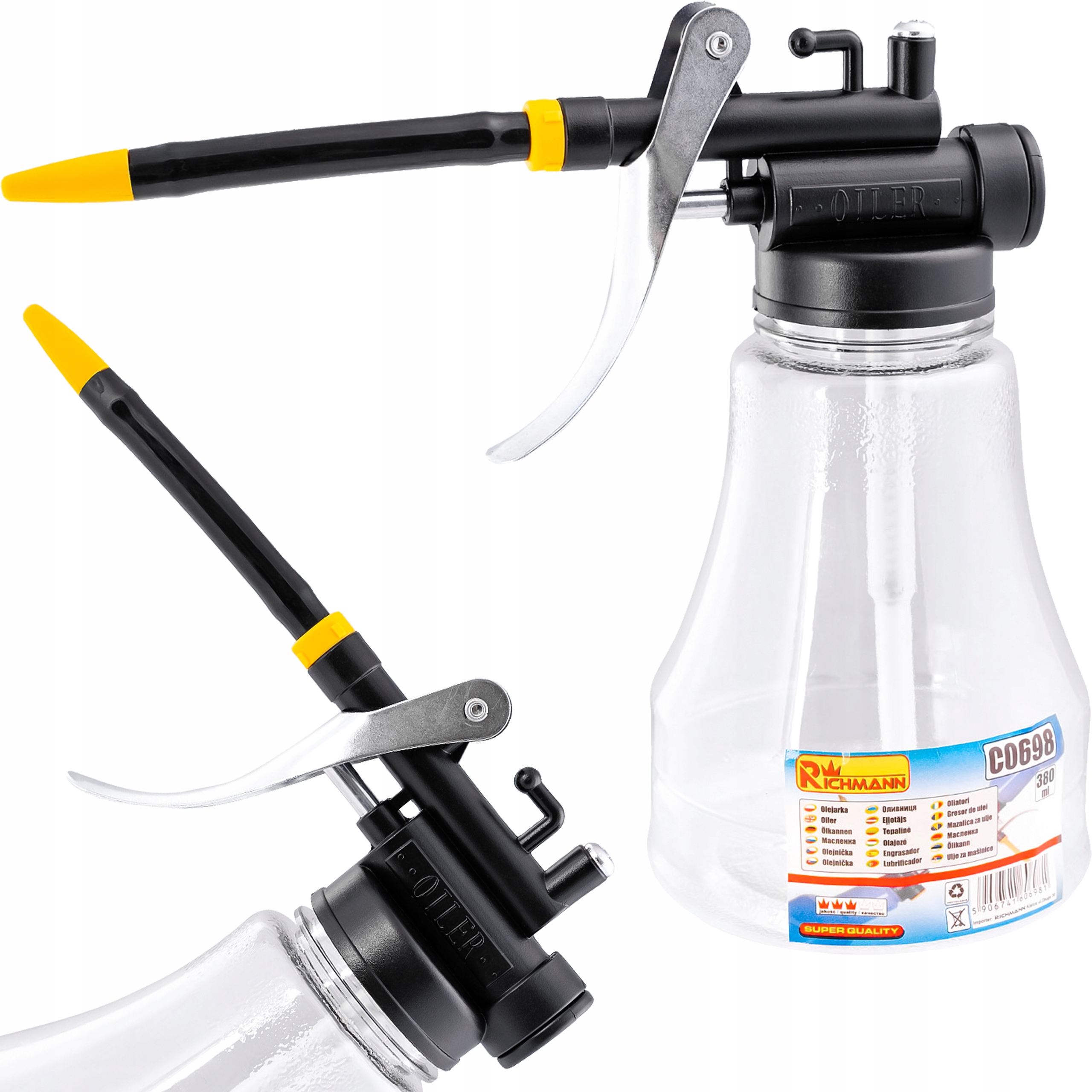 

Olejarka Oliwiarka Smarownica Ręczna Oleju 500ml