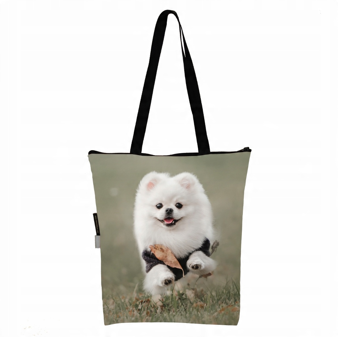 

Torba z psem Pomeranian Szpic torebka na ramię