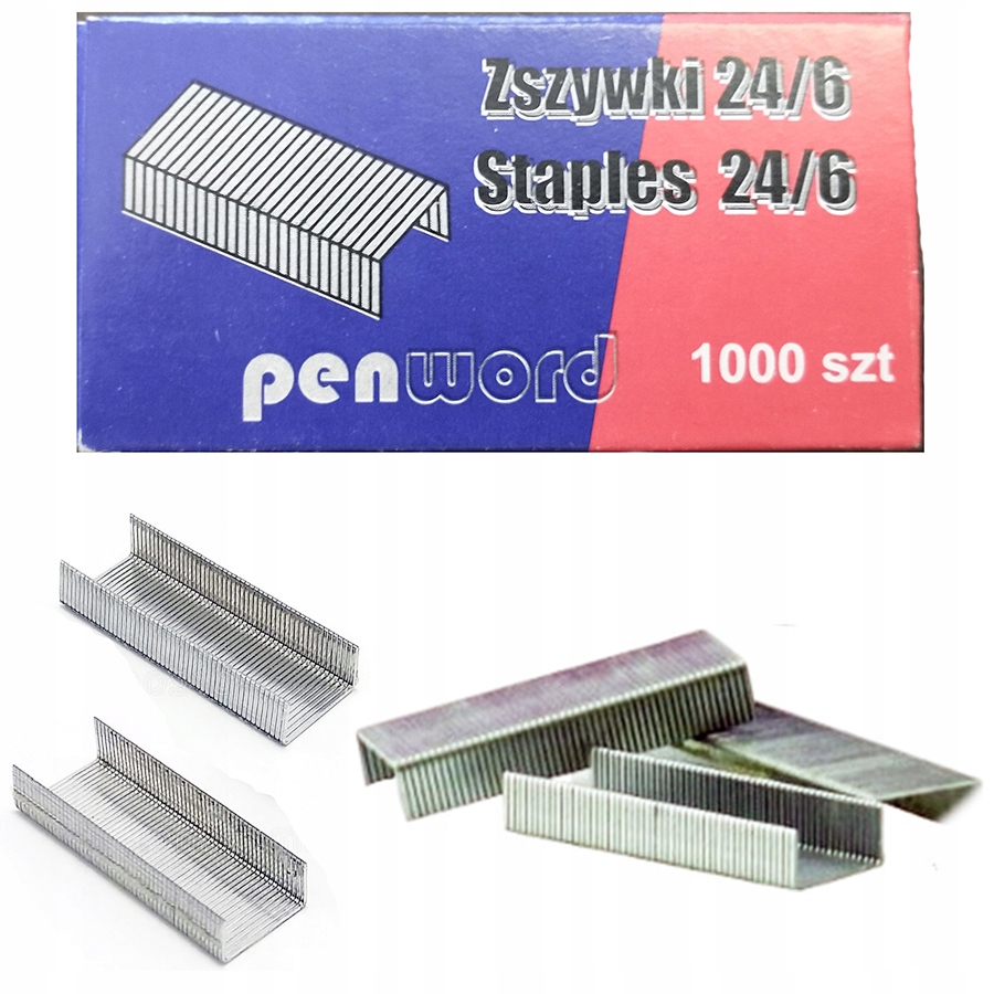 

Penword Zszywki 24/6 1000szt