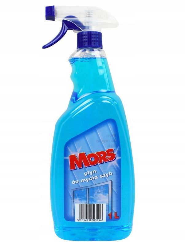 

Płyn Do Szyb Luster Szkła Bez Smug Mors 1l spray