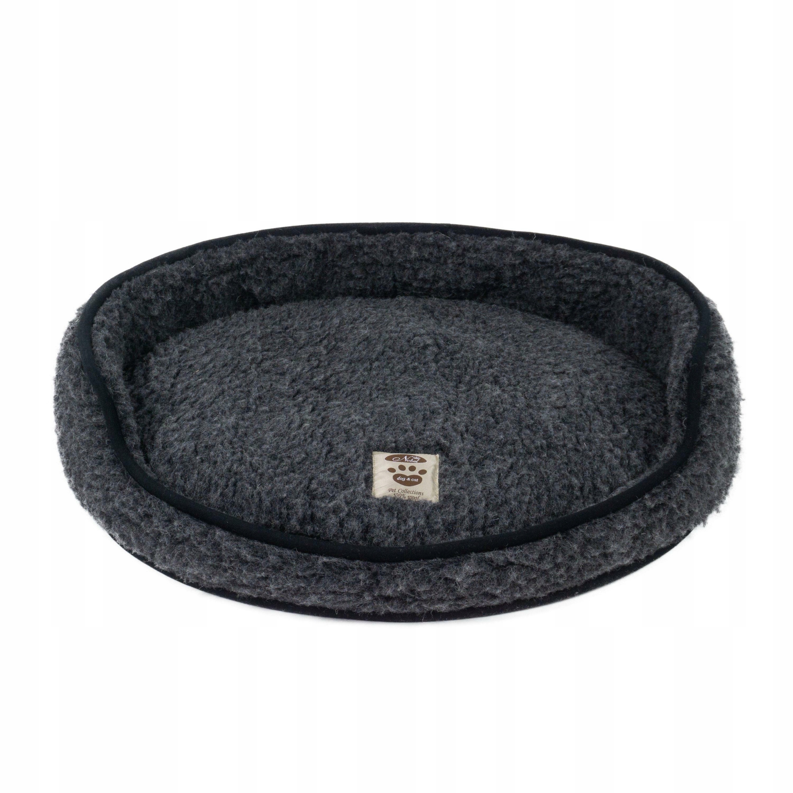 Levně Vlněný Pelíšek pro domácí mazlíčky Duo černý S Tombler