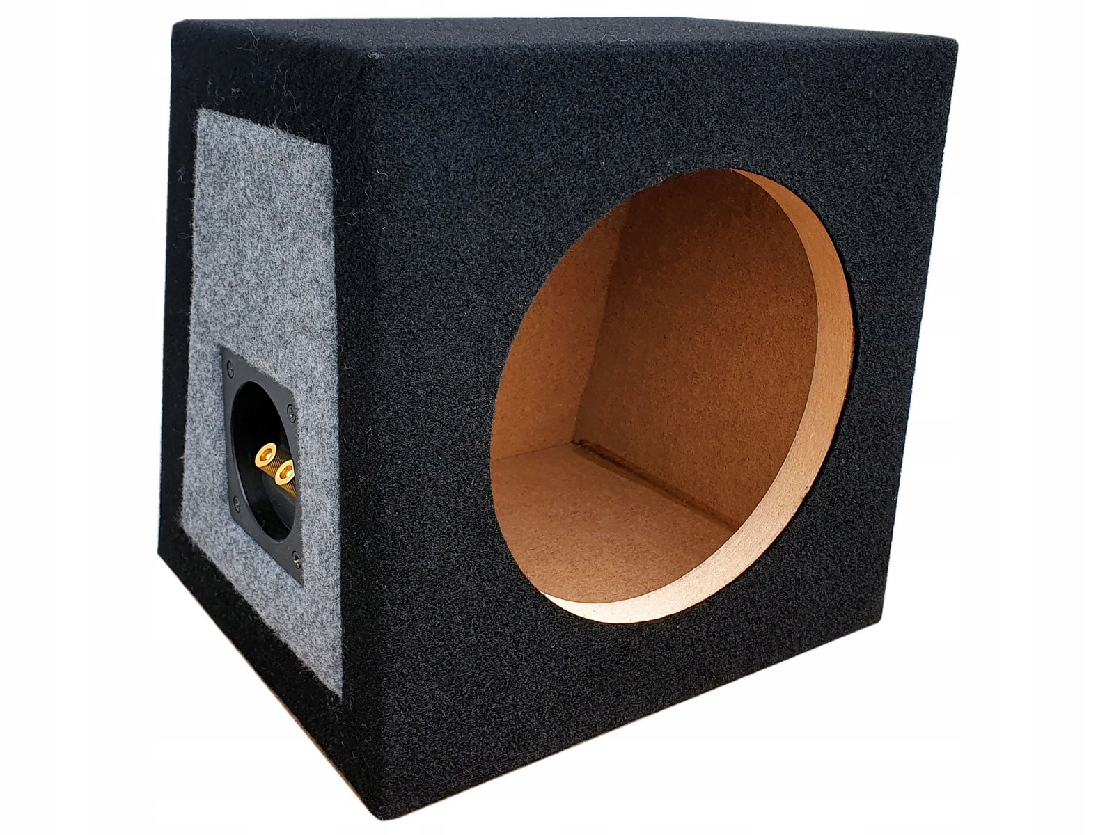 BassTon C8/8-BG Skříň subwooferu uzavřená 20 cm 8 l Axton