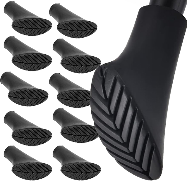 10x NASADKI NAKŁADKI KOŃCÓWKI BUCIKI NA KIJE KIJKI NORDIC WALKING TREKKING