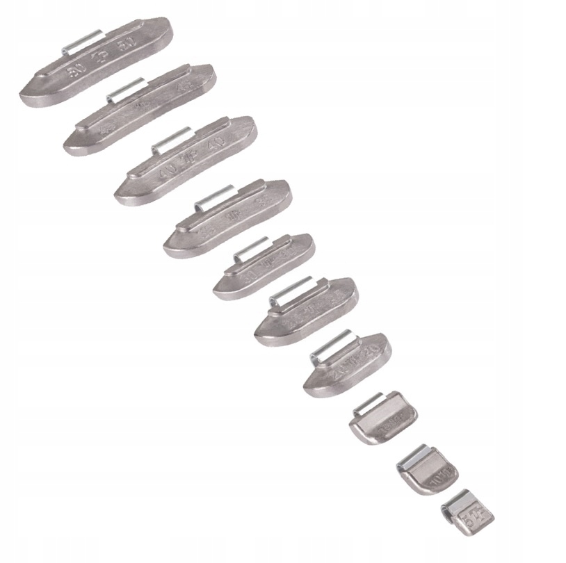 Ciezarek olowiany 40g nabijany na obrecz stalowa Producent code TPSTD 040