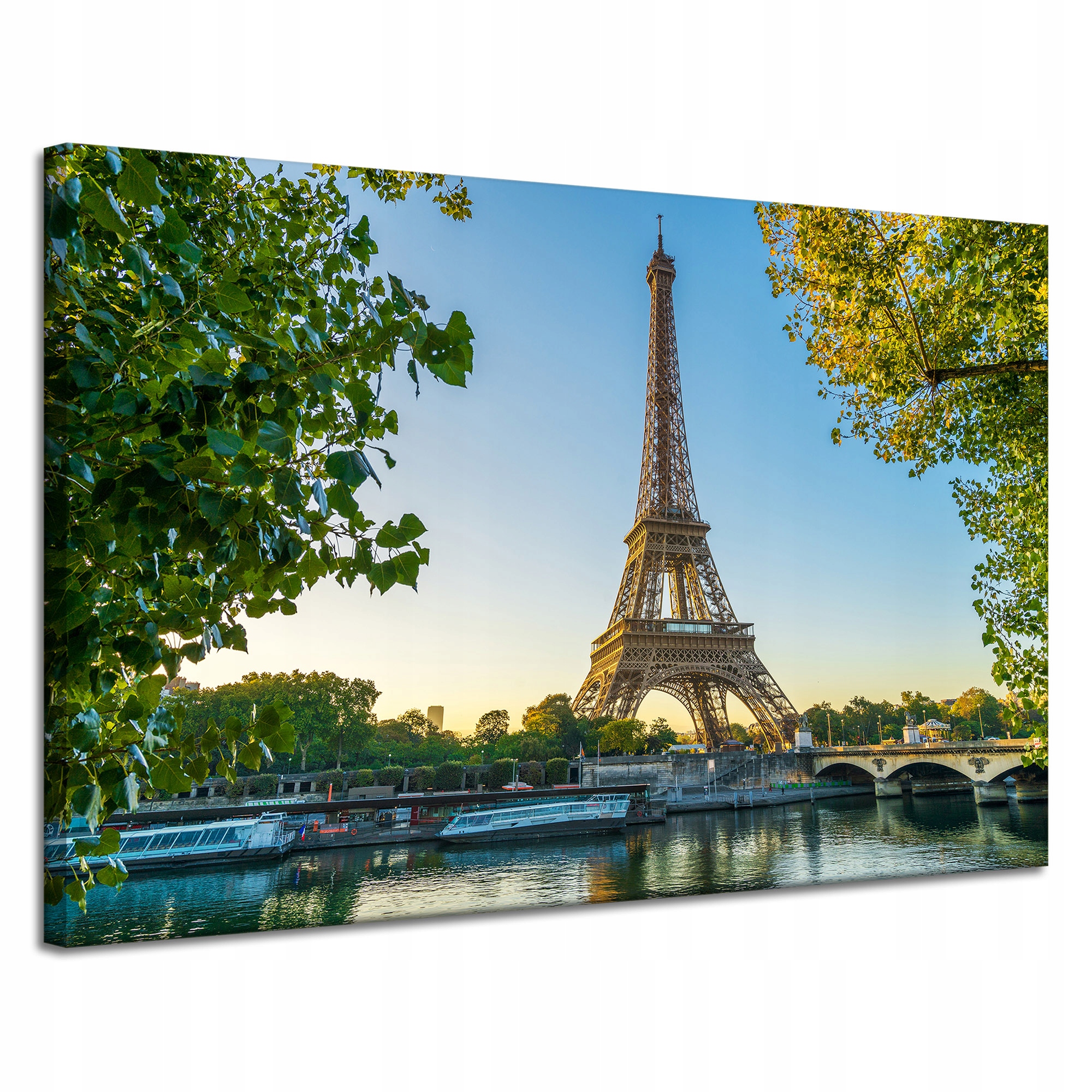 Obraz Canvas Architektura Eiffelova věž 120 x 80 cm