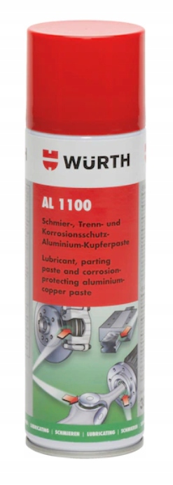 

Wurth Pasta aluminiowa AL1100 smar przeciwzatarciu