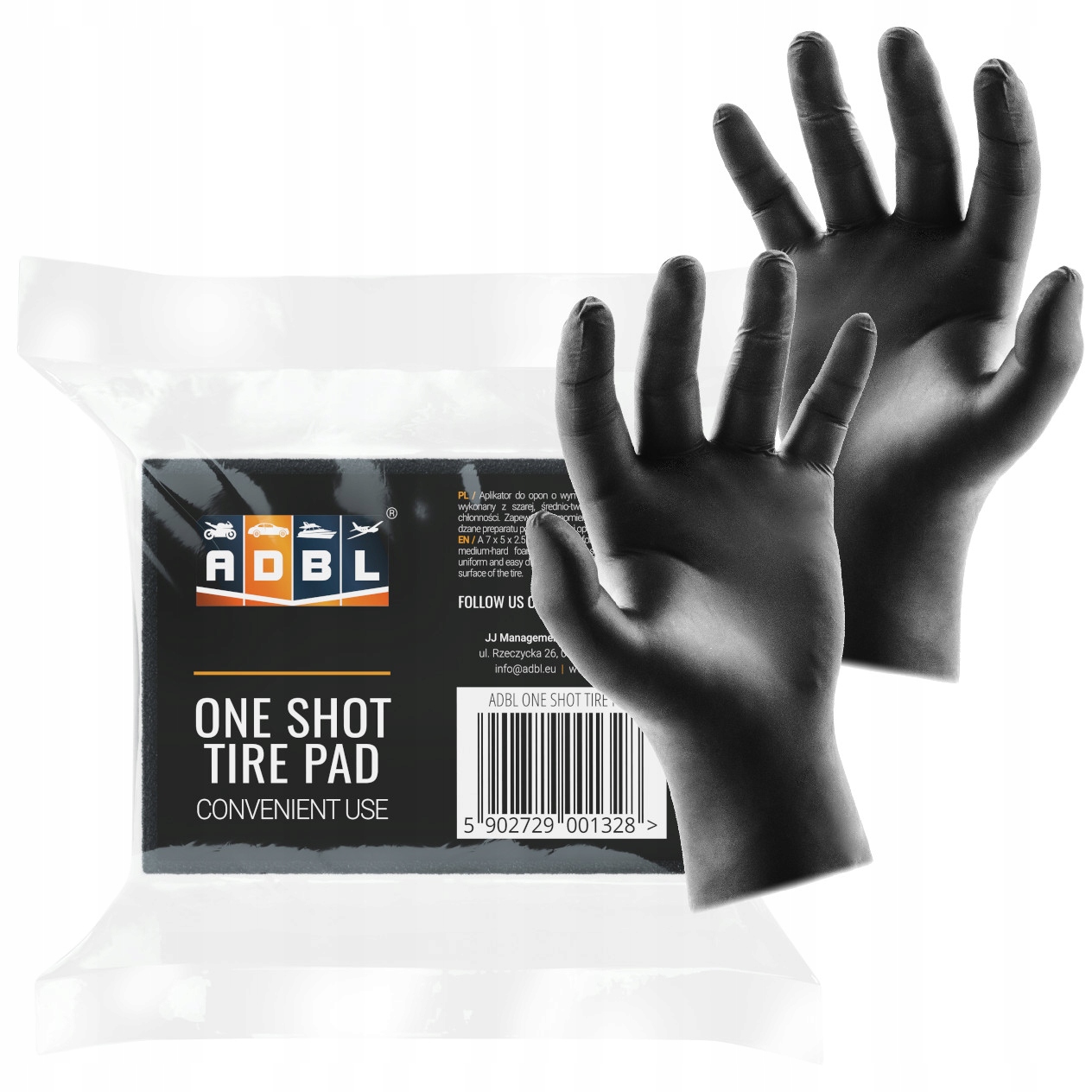 

Adbl One Shot Tire Pad Aplikator Gąbka Do Opon R