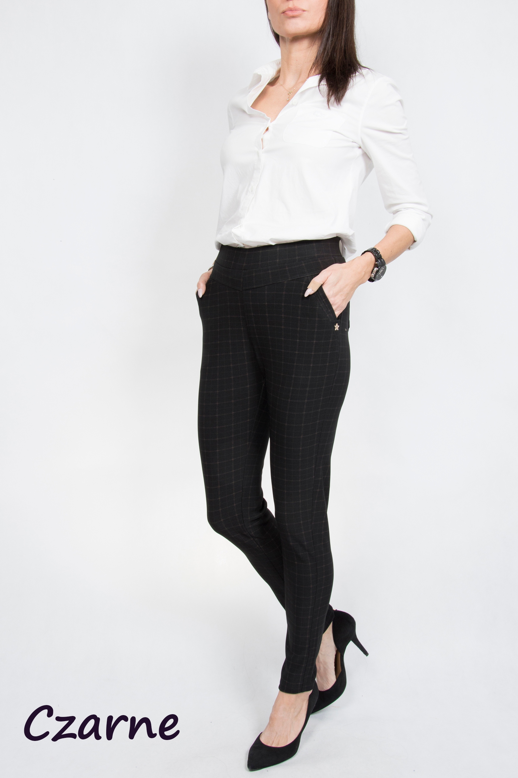 HB28 SPODNIE cygaretki PLUS SIZE (XL-6XL) r.50/52 Rozmiar 5XL