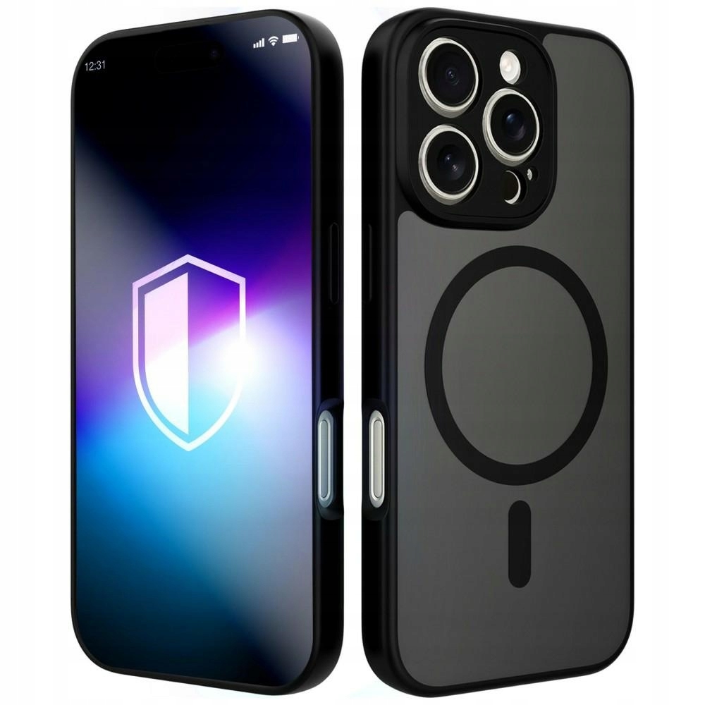 Etui 3mk Misty MagCase na iPhone 16 Pro Max czarne 3mk Protection
