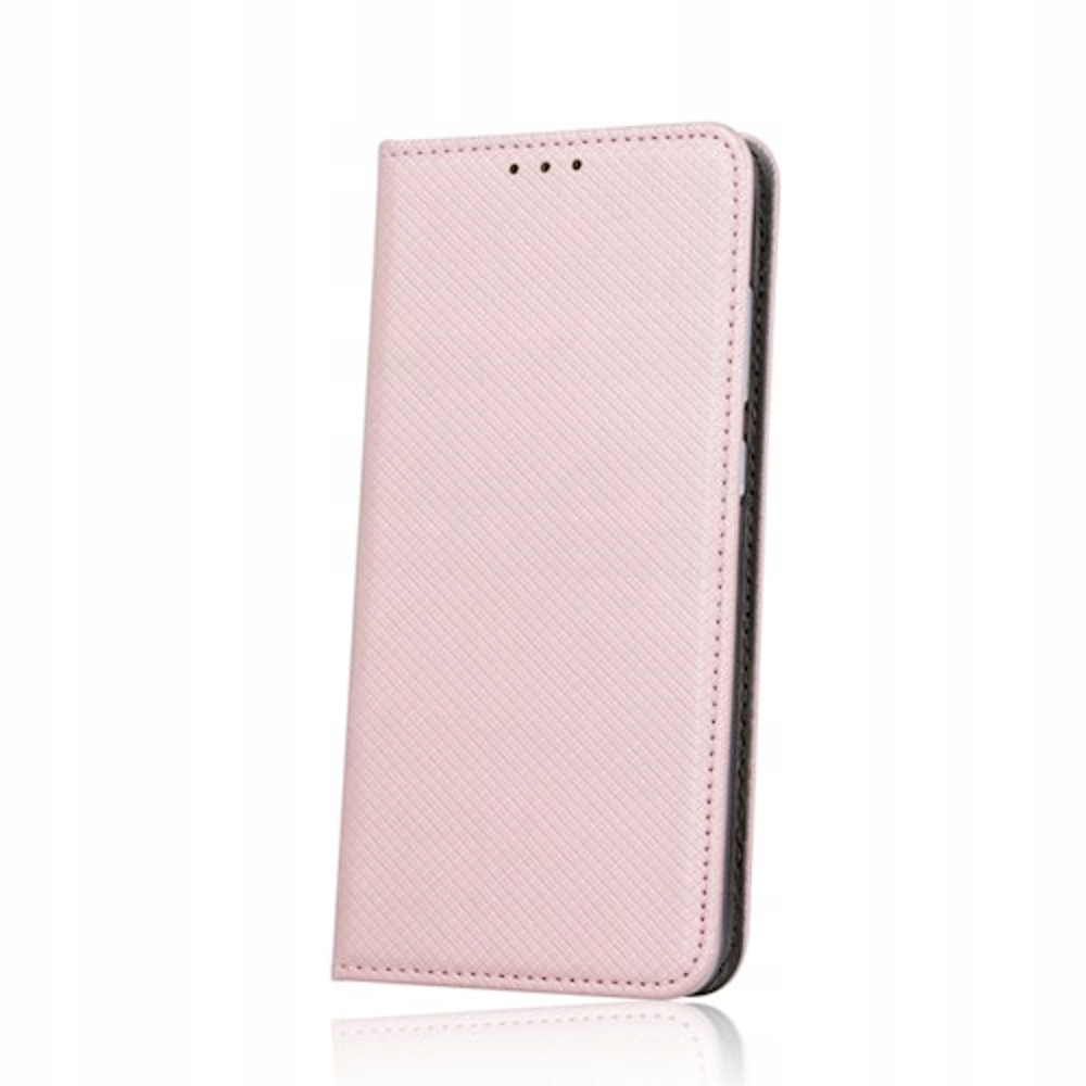 

Etui Etui z klapką do Samsung Galaxy A40 różowo-zł