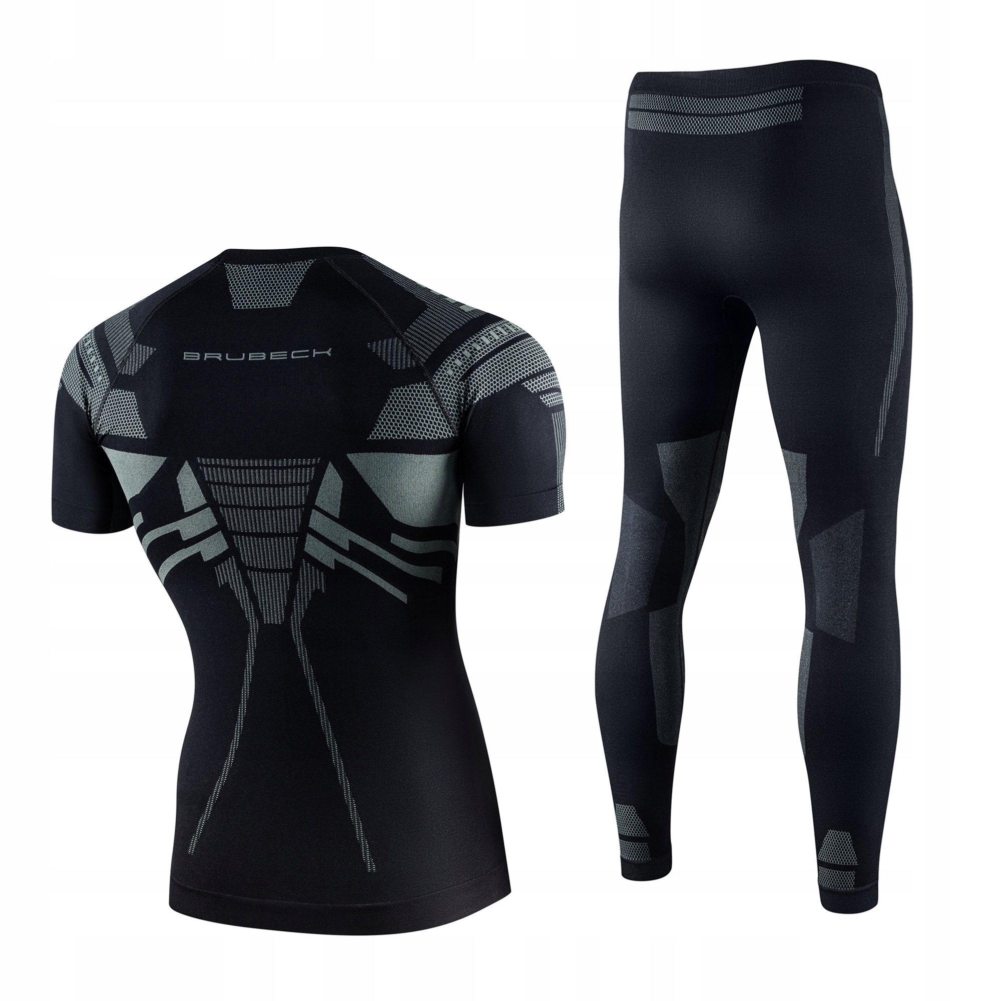 Bielizna termoaktywna męska Brubeck DRY Komplet Koszulka + Legginsy Stan opakowania oryginalne