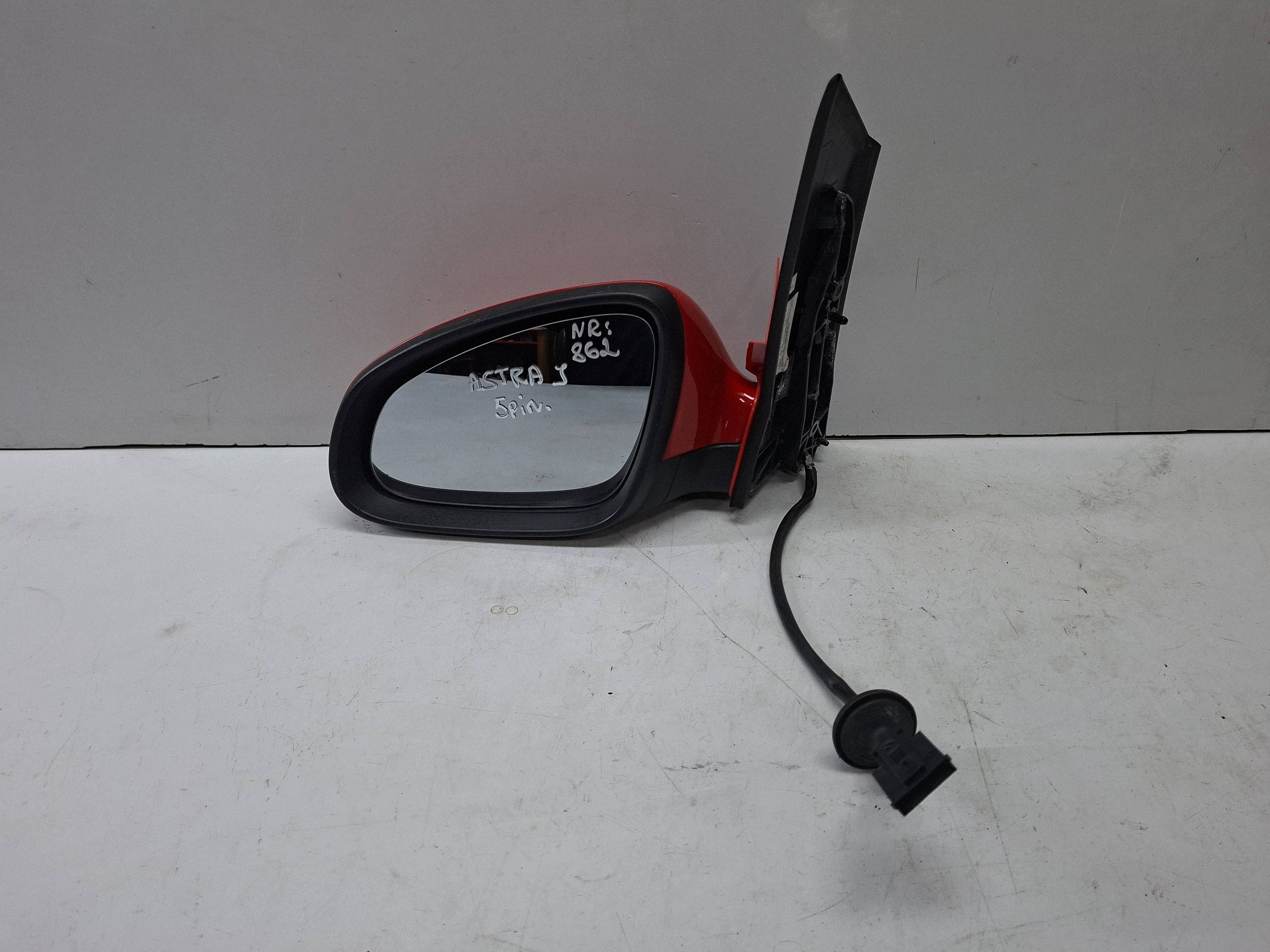 mirror left 5 PIN OPEL ASTRA J 2009