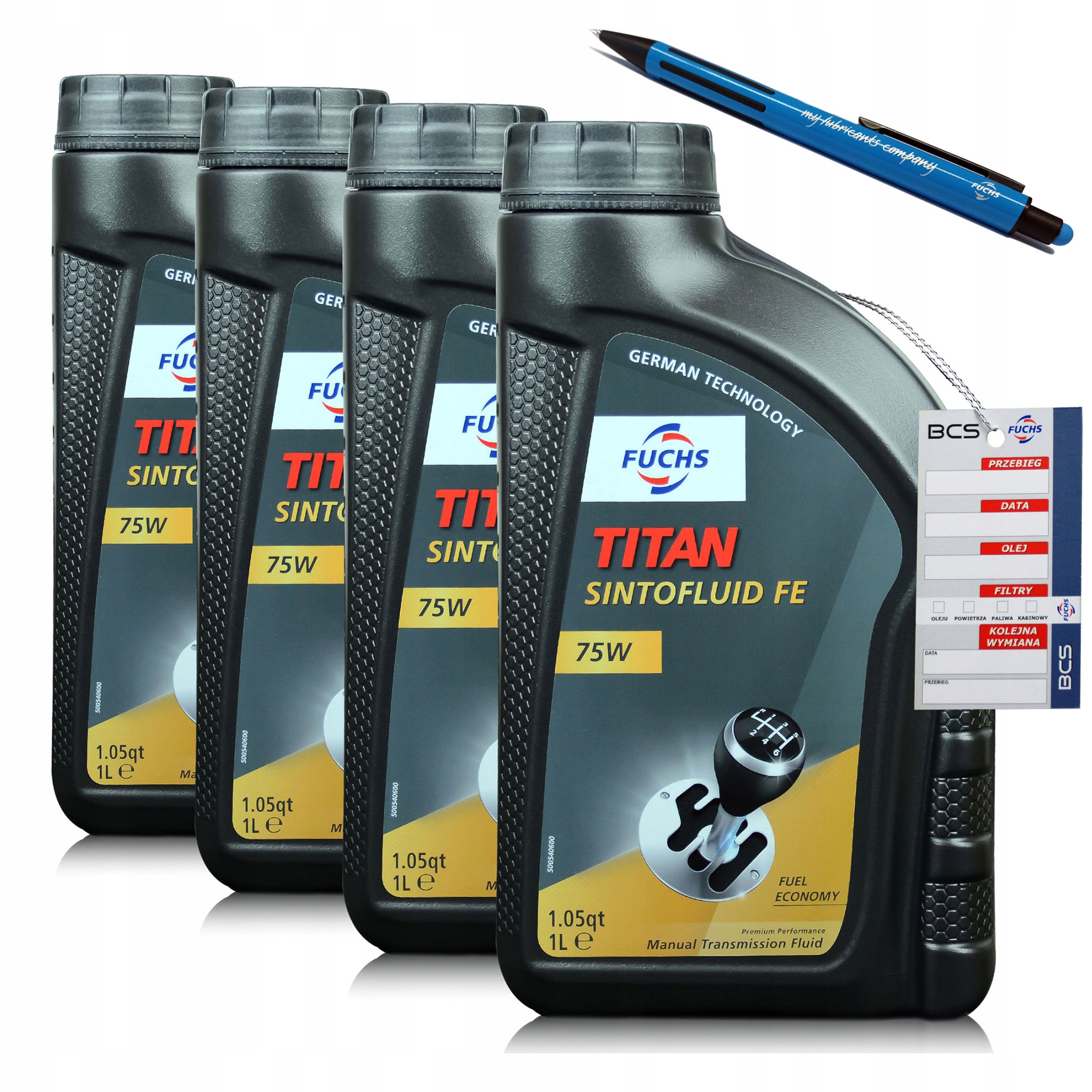 

Olej Fuchs Titan Sintofluid Fe 75W 4L Dystrybutor