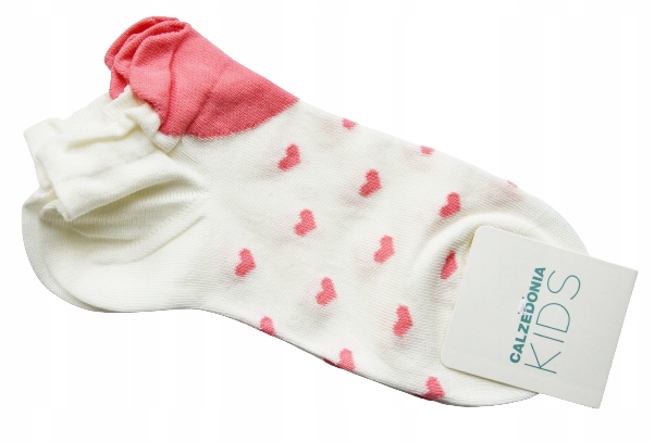 

Calzedonia Kids skarpetki serca 3D bawełna 34-36