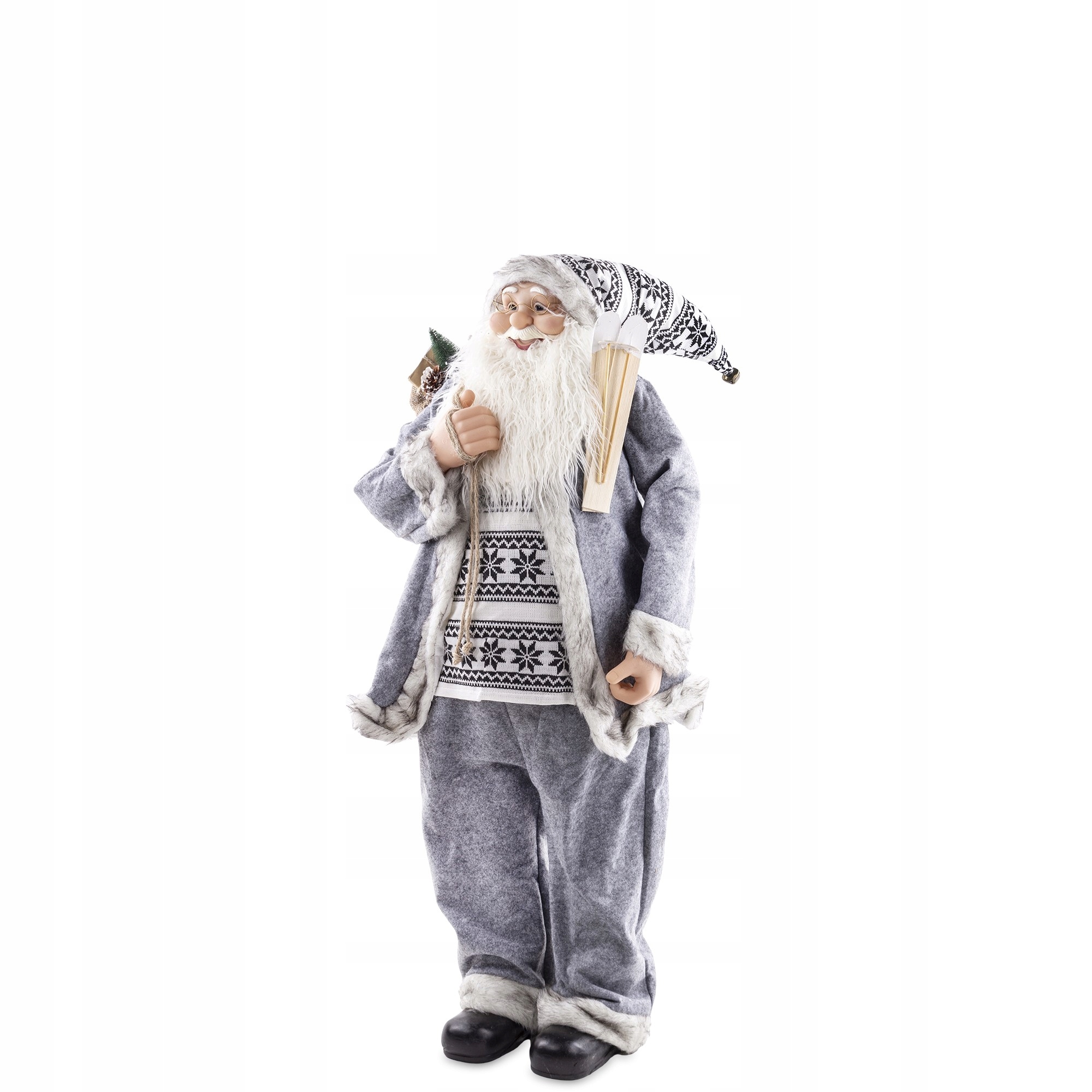 Veľký Vianočný Mikuláš Dekoratívna Figúrka Na Sviatky Vianoce 120 cm