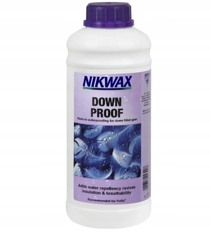 Nikwax Down Proof 1L Impregnat do SPRZĘTU Z Puchem