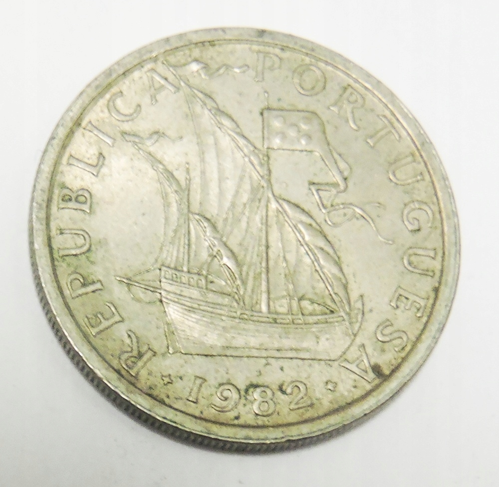 PORTUGALIA 5 eskudo 1982