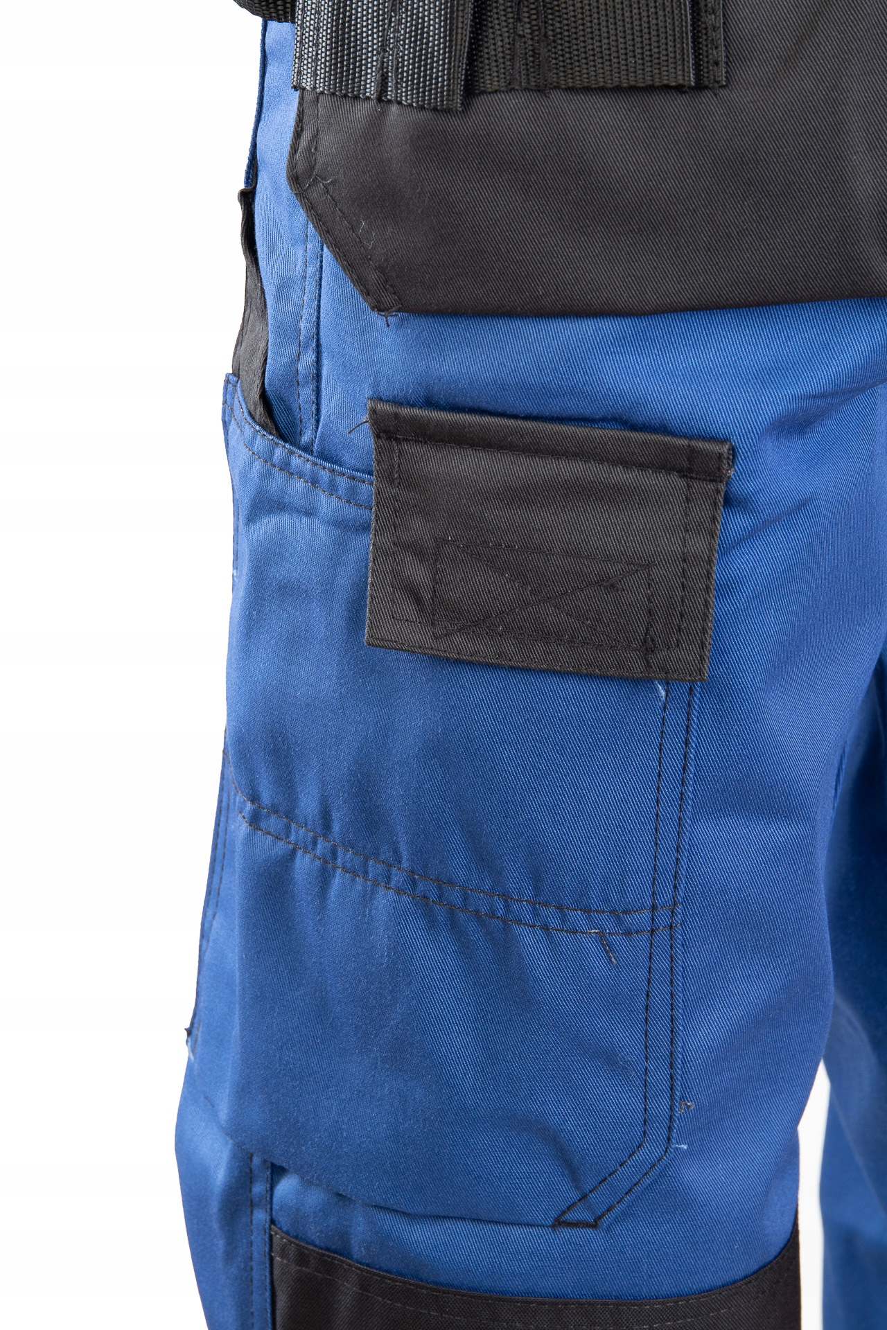 MOCNE SPODNIE ROBOCZE CORDURA WSZYSTKIE ROZMIARY Kolor dominujący niebieski