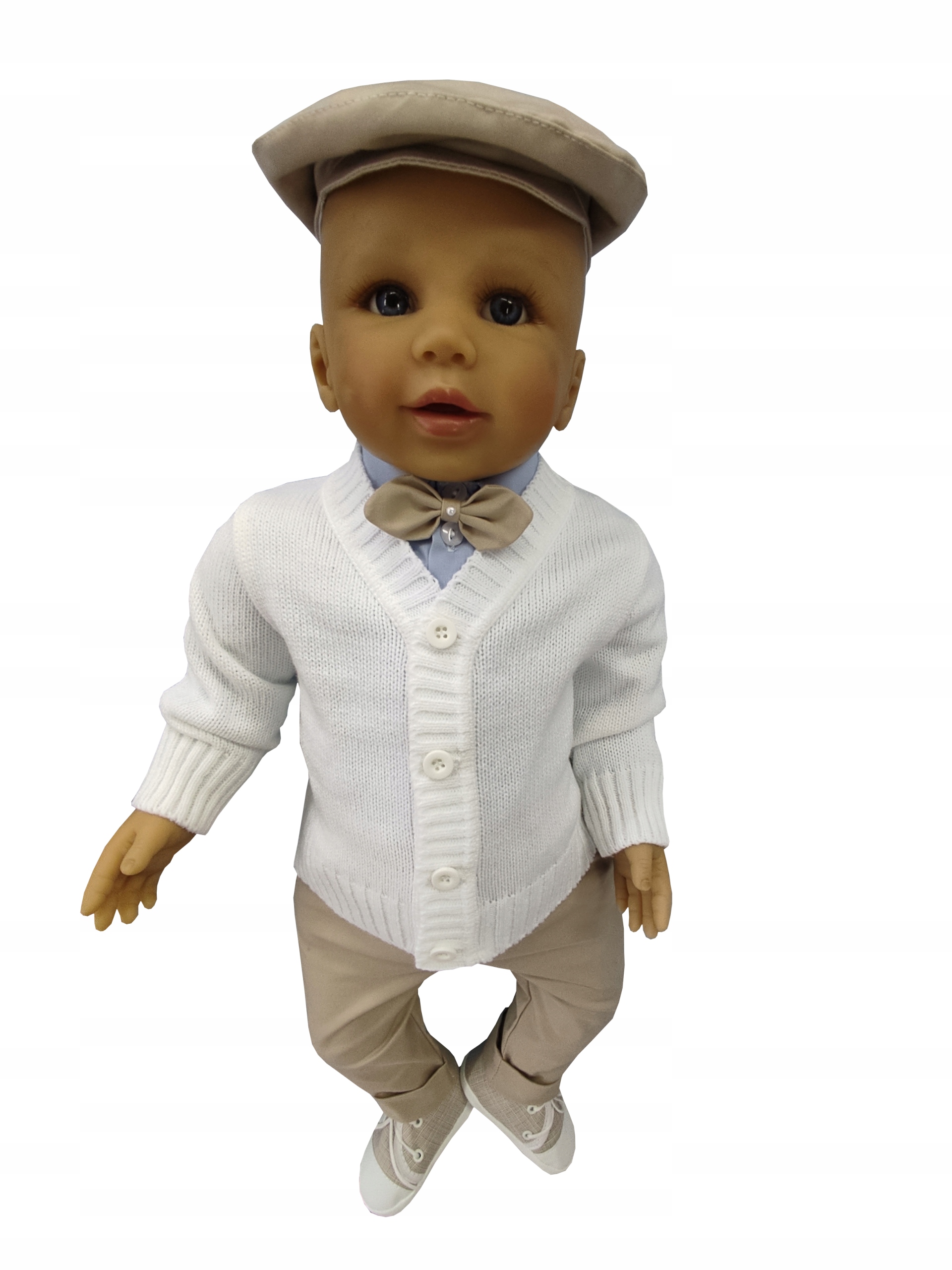 POLSKIE UBRANKO DO CHRZTU CHRZEST GARNITUR WESELE KOMPLET CHŁOPIĘCY R74 Marka Mondi