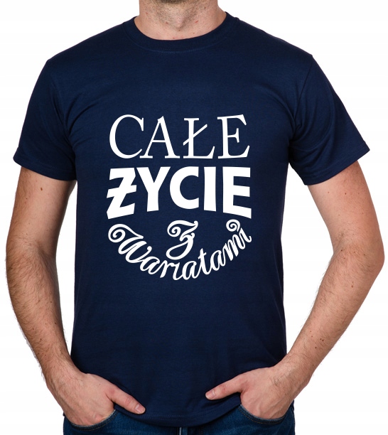 

koszulka Całe Życie Z Wariatami prezent