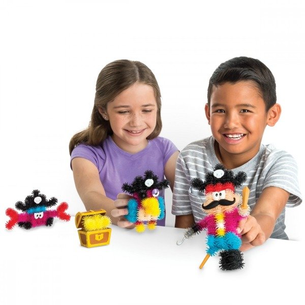 Zestawy świecące w ciemnośc Pirat Bunchems 6039994 Wiek dziecka 6 lat +