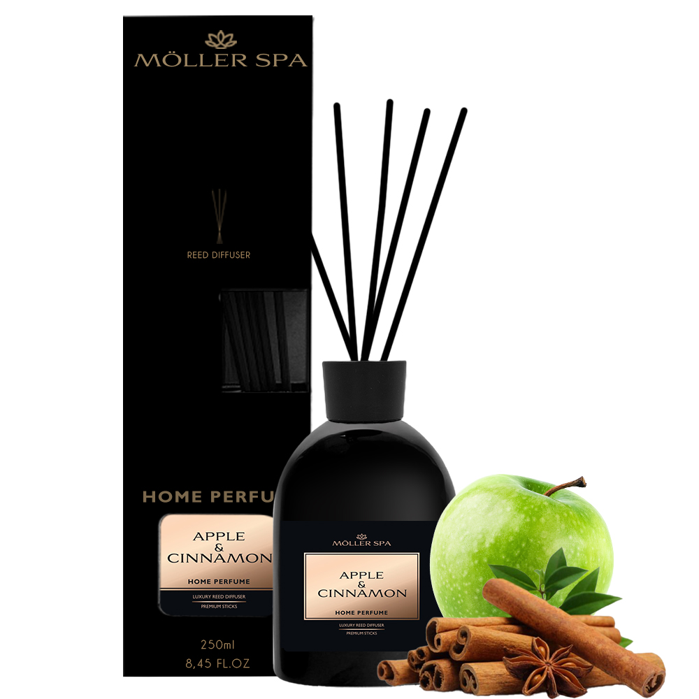 Vůně Do Domácnosti Tyčinky Jablko A Skořice Osvěžovač 250 ml Velká Objem