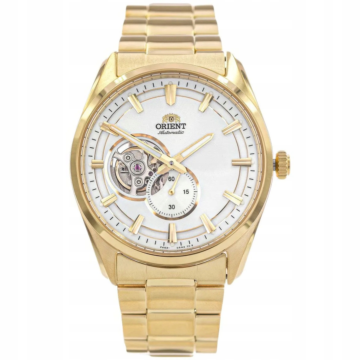 Pánské Hodinky Orient RA-AR0007S30B zlatý náramek