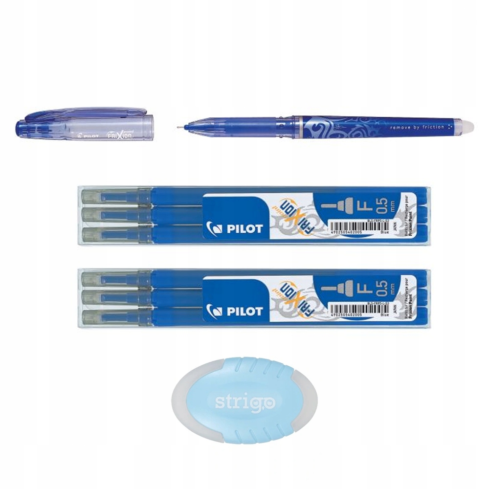 

Pilot Frixion Wymazywalny 0,5mm Długopis Wkłady