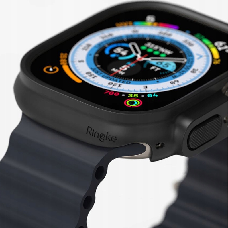 Ramka do Apple Watch Ultra 49 mm Ringke Slim Case Kolor wielokolorowy